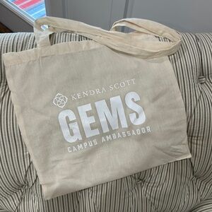 Kendra Scott Canvas Tote